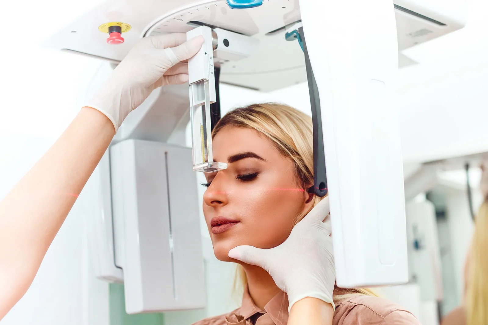 Esame di radiologia digitale odontoiatrica
